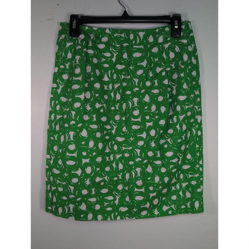 Boden Cotton/Linen Blend Pencil Skirt Size 6